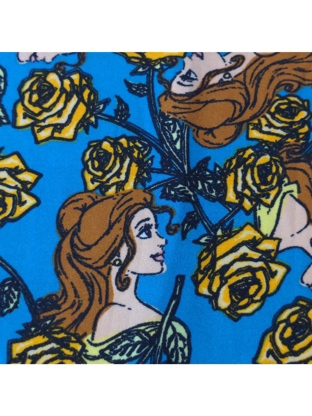 LuLaRoe Leggings in Beauty and the Beast Print – One Size